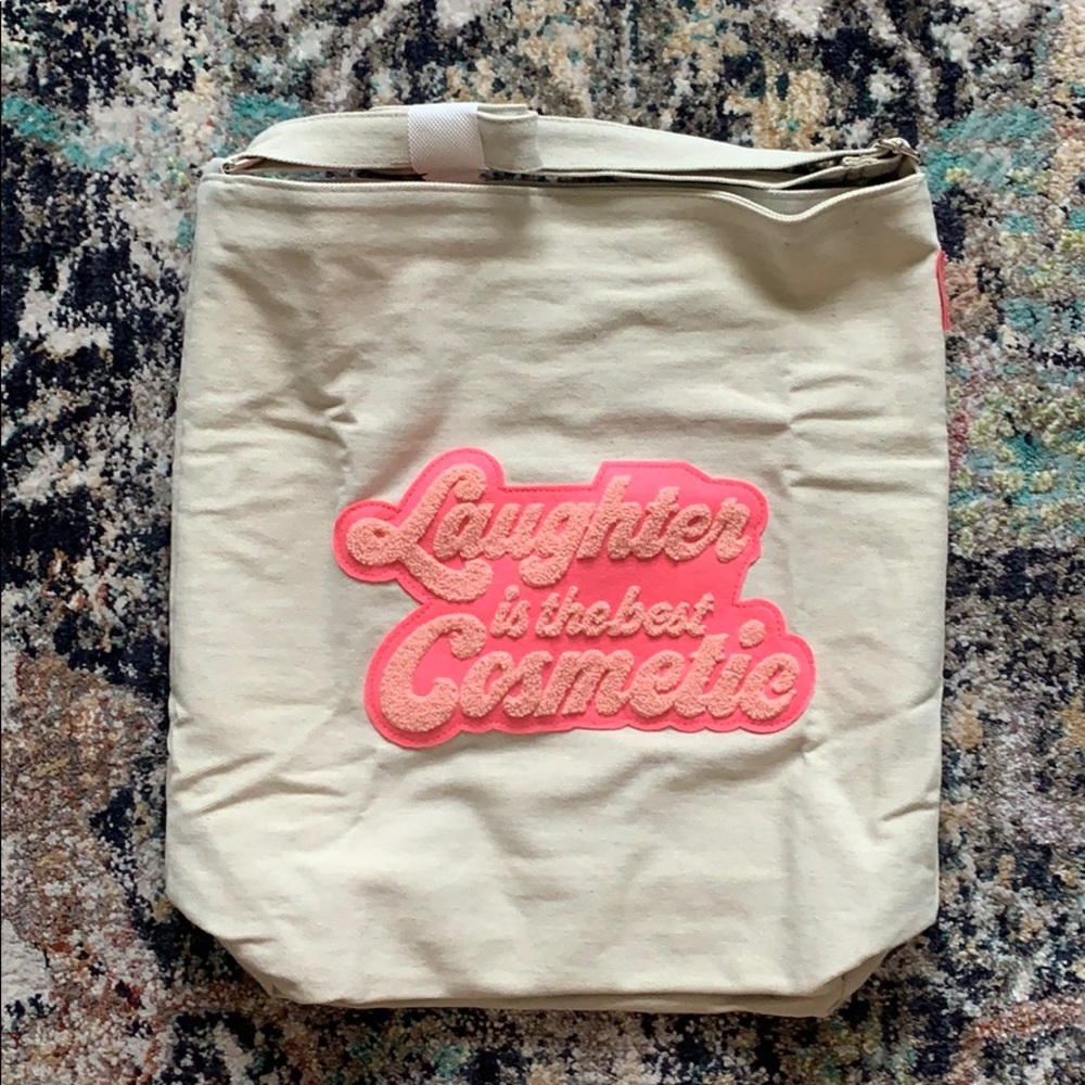 NWT Denim Benefit Tote